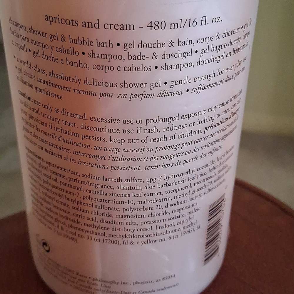 Philosophy Apricots. Tested Only Once - Picture 4 of 7